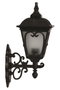 Opviq Lámpara de Pared Exterior Negra BAP-68181-BSY-M1